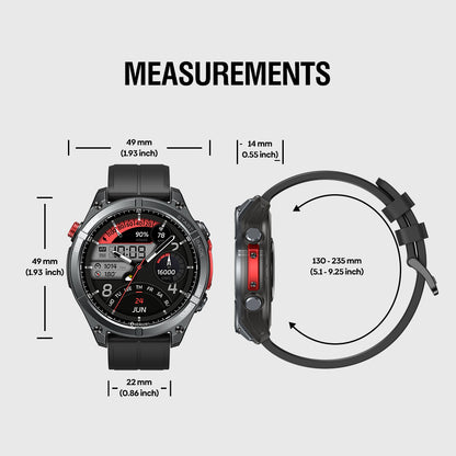 Zeblaze Stratos 4 - Montre intelligente GPS montre intelligente