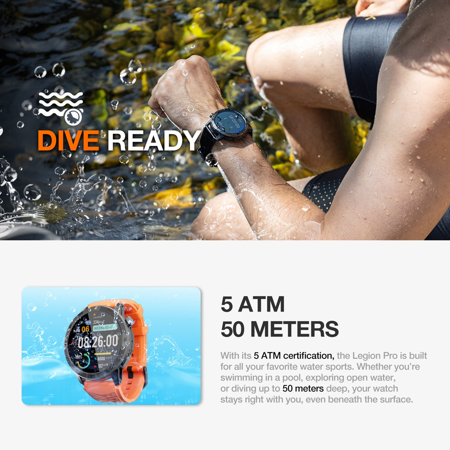 AGM Legion Pro Montre connectée