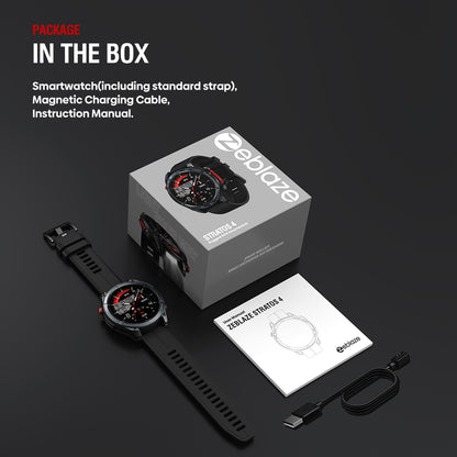 Zeblaze Stratos 4 - Montre intelligente GPS montre intelligente
