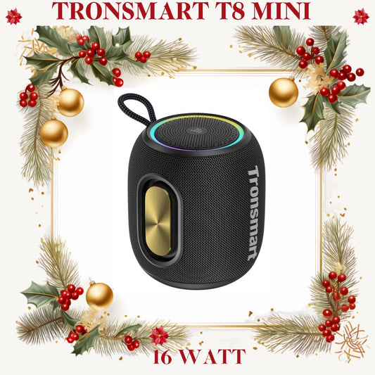 Tronsmart T8 mini  Enceinte d'extérieur portable - 16 Watt