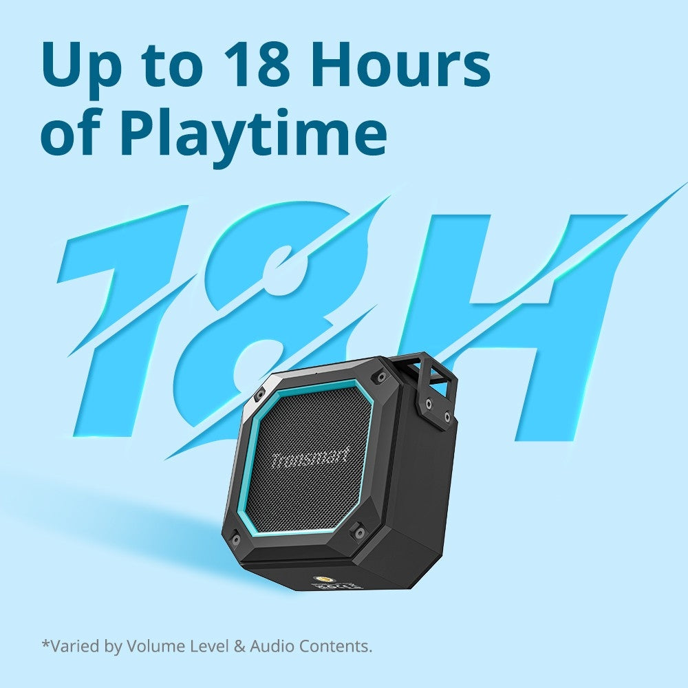 Tronsmart Groove 2 - Enceinte de douche portable 10 watt