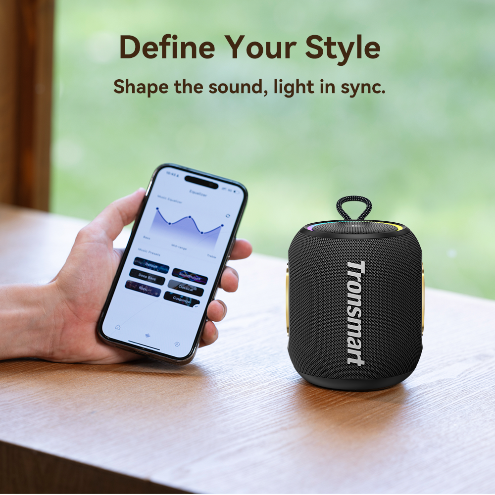 Tronsmart T8 mini  Enceinte d'extérieur portable - 16 Watt